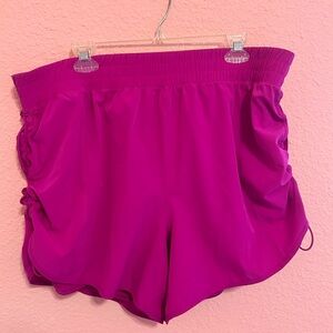 Avia Women's Fuchsia Athletic Shorts